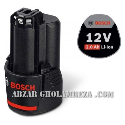 باتری دریل شارژی 12 ولت 2 آمپر بوش BOSCH